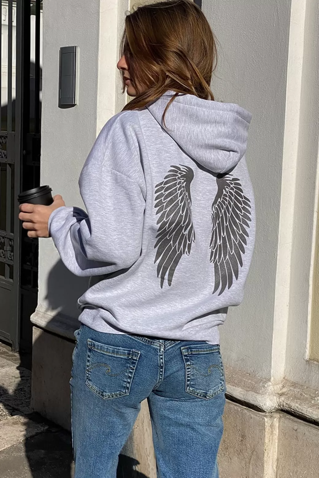 Subdued Sudadera Fallen Angel< Graphics | Sudaderas