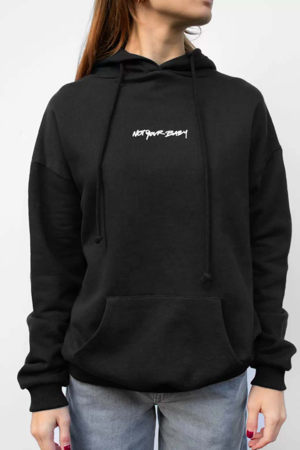 Subdued Sudadera Not your baby< Graphics | Sudaderas