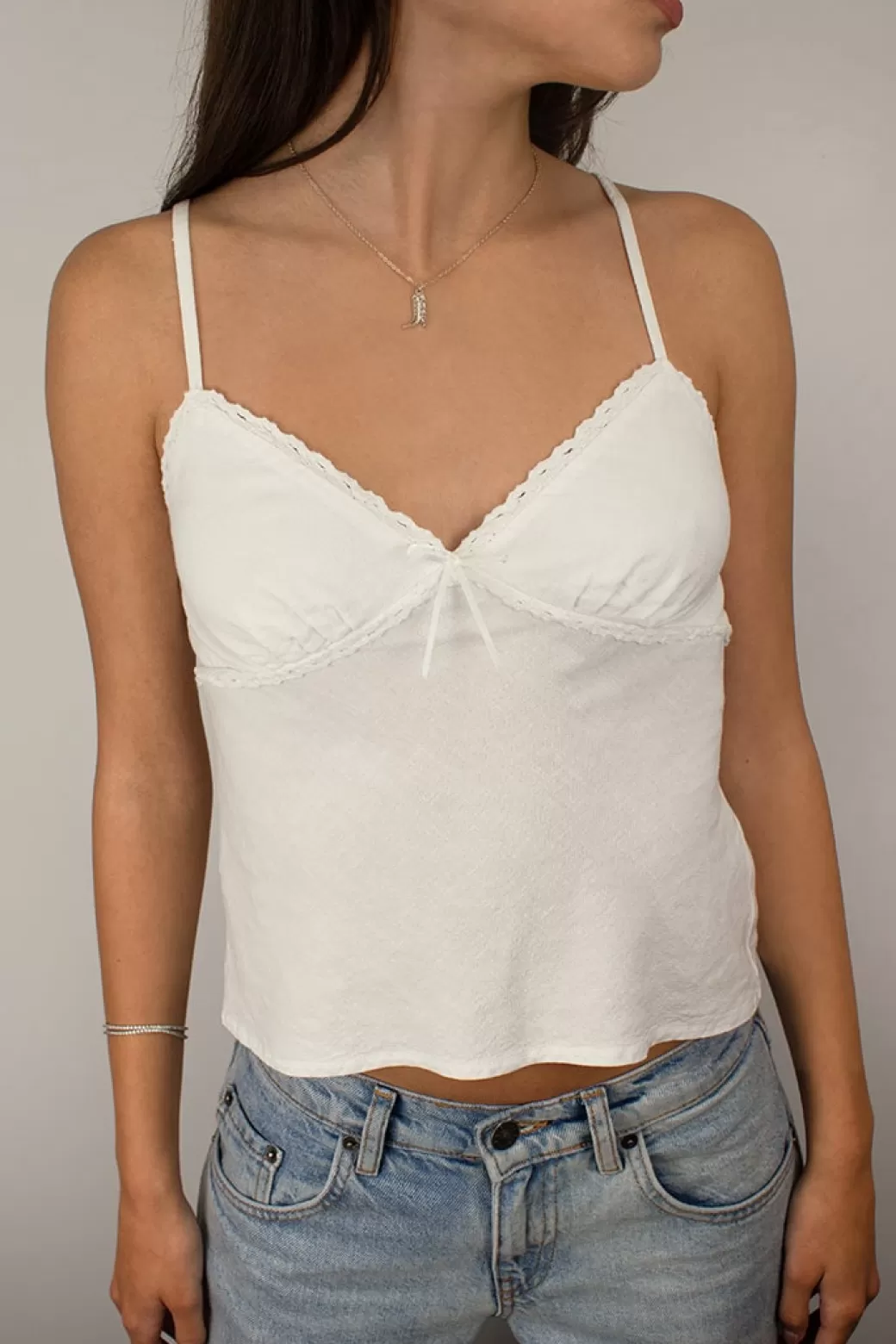 Subdued Tank Top con lacito< Top