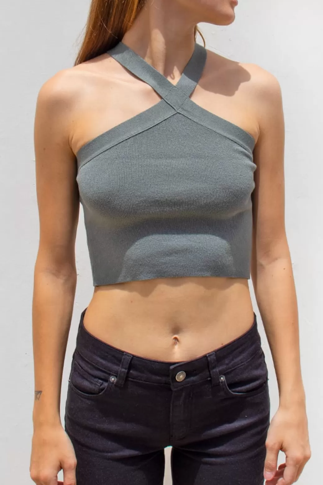 Subdued Top cruzado< Top