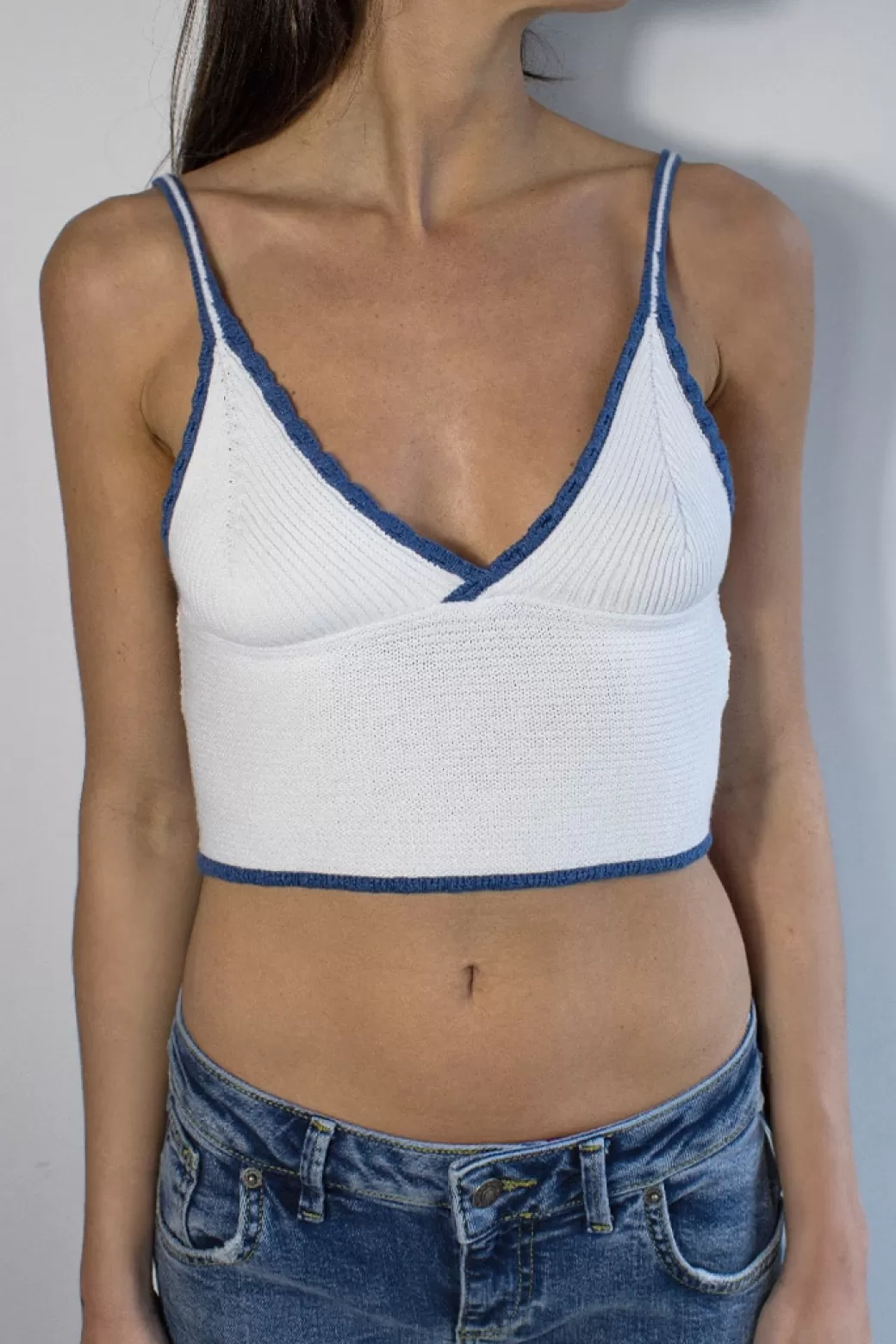 Subdued Top escote en V< Top